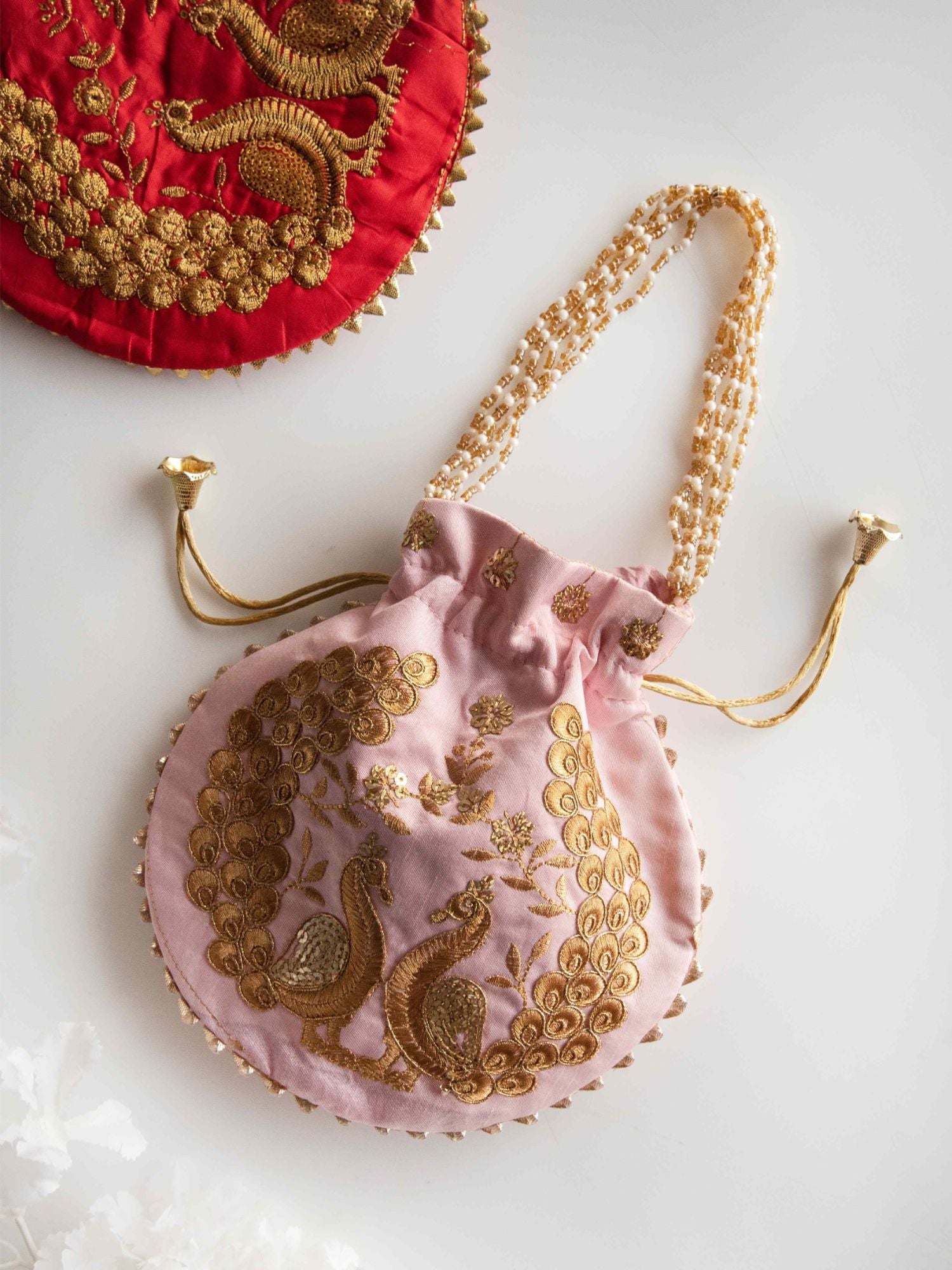 Piharwa Banarasi Silk Potli